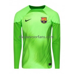 FC Barcelona Heren Shirt met Bedrukking Doelman Thuis 2022-2023 Lange Mouw