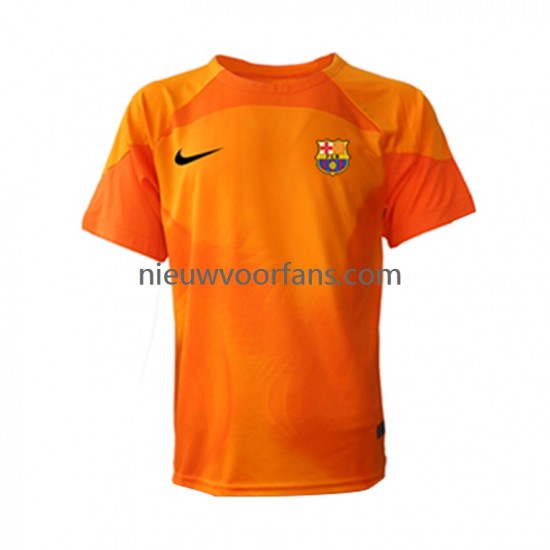 FC Barcelona Heren Shirt met Bedrukking Doelman Derde 2022-2023 Korte Mouw