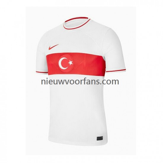 Turkije Heren Shirt met Bedrukking Thuis 2022-2023 Korte Mouw