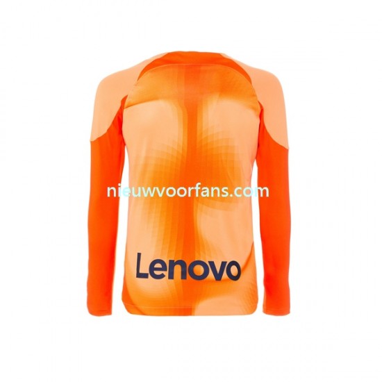 Inter Milan Heren Shirt met Bedrukking Doelman Vierde 2022-2023 Lange Mouw