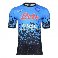 Napoli Heren Shirt met Bedrukking Halloween Thuis 2022-2023 Korte Mouw