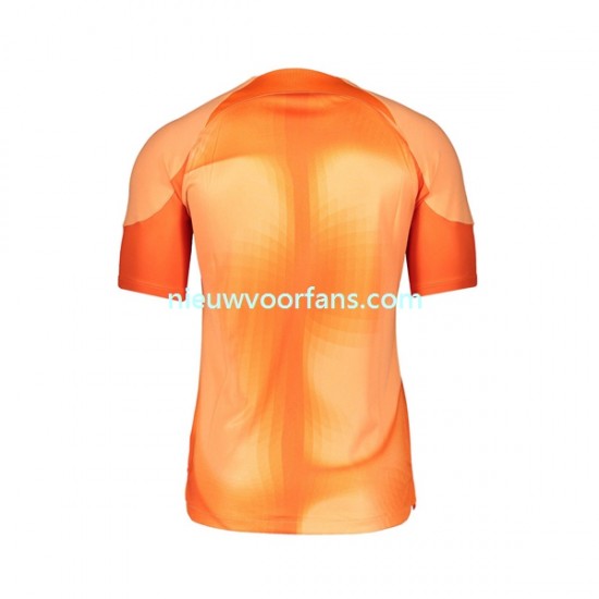 Saoedi-Arabië Heren Shirt met Bedrukking Doelman Uit WK 2022 Korte Mouw