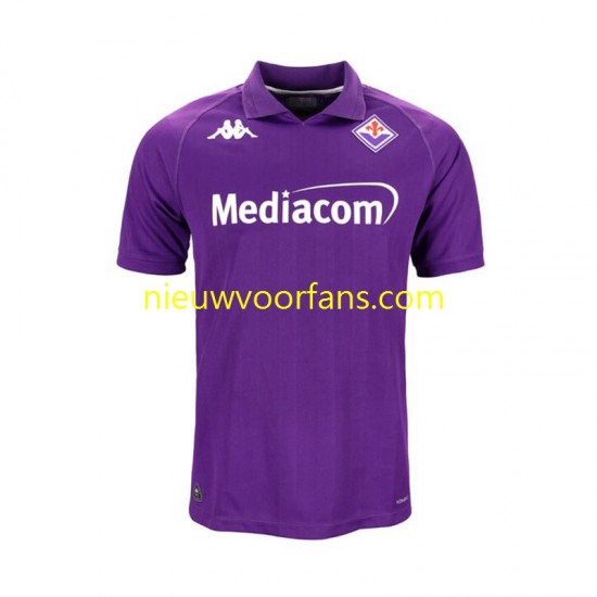 Fiorentina Heren Shirt met Bedrukking Thuis 2024-2025 Korte Mouw