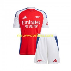 Arsenal Kind Shirt met Bedrukking Thuis 2024-2025 Korte Mouw