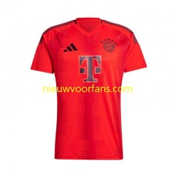 FC Bayern München Heren Shirt met Bedrukking Thuis 2024-2025 Korte Mouw
