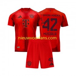 FC Bayern München Kind Shirt met Bedrukking Jamal Musiala 42 Thuis 2024-2025 Korte Mouw