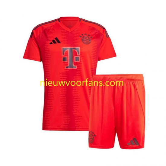 FC Bayern München Kind Shirt met Bedrukking Thuis 2024-2025 Korte Mouw