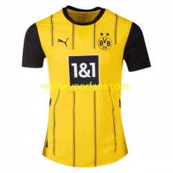 Borussia Dortmund Heren Shirt met Bedrukking Thuis 2024-2025 Korte Mouw