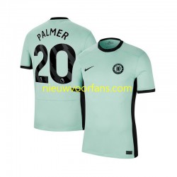 Chelsea Heren Shirt met Bedrukking Cole Palmer 20 Derde 2023-2024 Korte Mouw