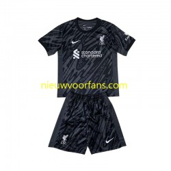 Liverpool Kind Shirt met Bedrukking Doelman Thuis 2024-2025 Korte Mouw