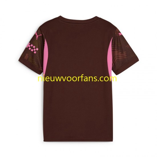 Manchester City Heren Shirt met Bedrukking Doelman Thuis 2024-2025 Korte Mouw