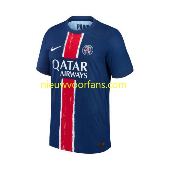 Paris Saint-Germain Heren Shirt met Bedrukking Thuis 2024-2025 Korte Mouw