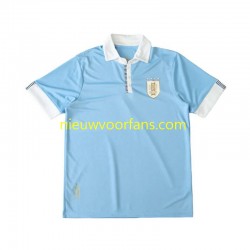 Uruguay Heren Shirt met Bedrukking 100th Anniversary Thuis 2024 Korte Mouw